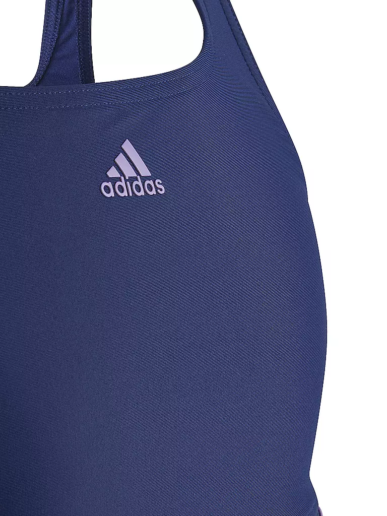 Adidas M Dchen Bikini Streifen Blau